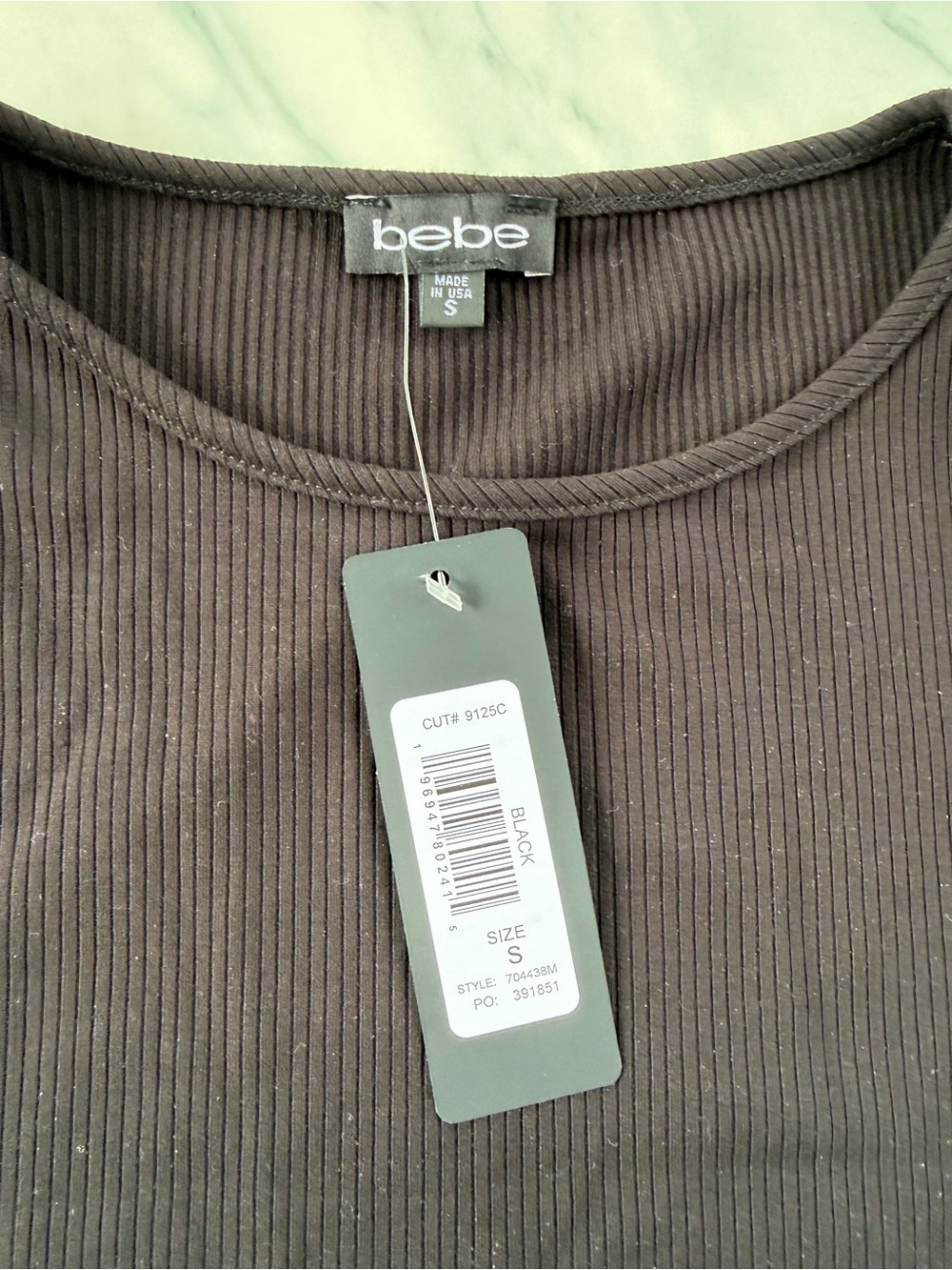 bebe NWT Black Short-Sleeve Mini Dress - Picture 3 of 5